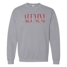Indiana Hoosiers Classic Alumni Crewneck Sweatshirt - Sport Grey