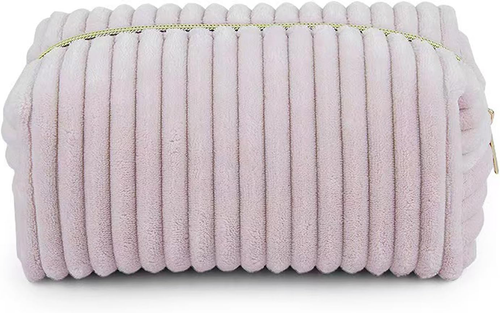 ✨Corduroy Cosmetic Bag Makeup Bag Toiletry Small Travel Makeup COLOR OPTIONS - Picture 9 of 14