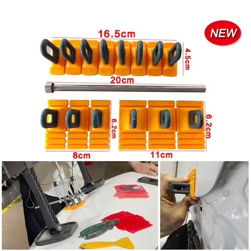 Glue Tabs Pdr Paintless Dent Repair Tools Car Auto Body Hail Damage Removal Kit - Picture 2 of 5