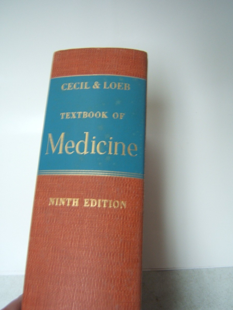 健康・医学 Cecil & Loeb Textbook of Medicine 1955 Textbook of Medicine Russell L. Cecil 9h Ed. Illustrated