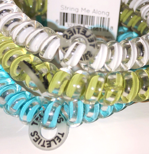 TELETIES SMALL STRING ME ALONG BLING IT ON RAINBOW ROPE COZUMEL BERMUDA ~LAST 1! - Picture 14 of 14