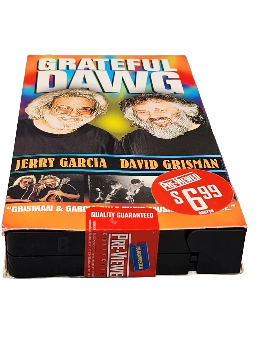 Grateful Dawg (VHS, 2000) Jerry Garcia David Grisman VHS