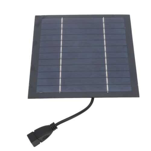 5W Solar Panel Powered Fan For Outdoor Cooling USB Solar Fan Kit For Greenh ZO - Picture 13 of 23