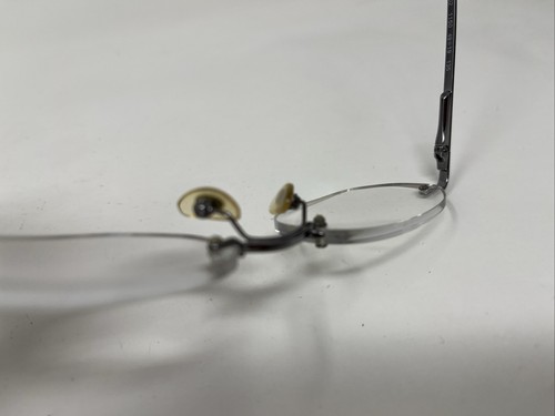 BROOKS BROTHERS BB 302 1150 SILVER 49/19/135 FLEX HINGE EYEGLASSES B596 - Picture 2 of 9