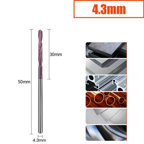 Drill Bit 1/2"-13/16" Carbide Multi Drill Bits Twist/All types of metals Drillin - Picture 40 of 117