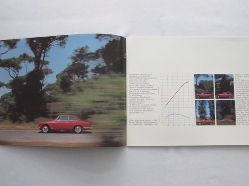 Vintage Alfa Romeo 1300 Junior Sales Brochure Catalog Spider GTA GT - FRENCH - Picture 5 of 9