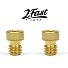 2FastMoto Keihin Round Main Jet #140 Two Pack For Honda Kawasaki Yamaha 33-30070