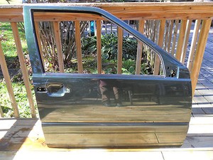 Details About Volvo S70 V70 Front Right Passenger Door Shell 421 Emerald Green Metallic Oem