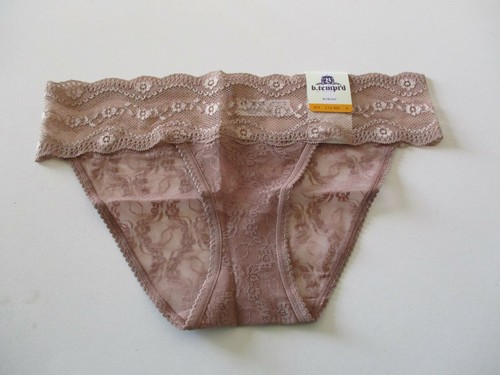 b.tempt'd by Wacoal Lace Kiss Bikini Panty 978182  S, M, L, XL MSRP $13.00 NWT - Picture 1 of 6