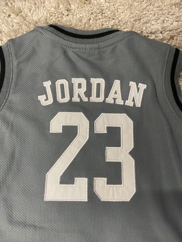 NWT Nike Air Jordan 6 Gray Jersey Dri-Fit - Picture 9 of 10