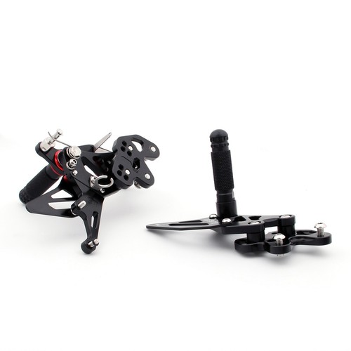 Rearset Rear set For Suzuki GSXR GSX-R 600/750 2006-2010 Black US - Bild 3 von 4