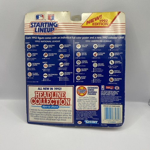 Starting Lineup Lot 1992 Magic Johnson Nolan Ryan Ken Griffey Jr Frank Thomas  - Picture 8 of 20