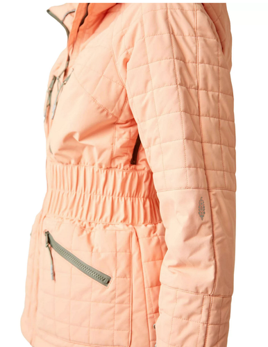 FREE PEOPLE FP MOVEMENT WINTER MELON ALL PREPPED SNOW WINTER SKI JACKET COAT L - Picture 8 of 11