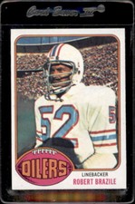 1976 Topps #424 Robert Brazile Houston Oilers - Nice Card!