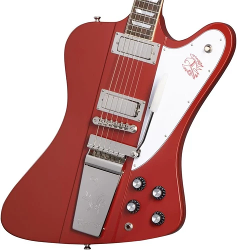 Epiphone Inspired by Gibson Custom 1963 Firebird V Maestro Vibrola Ember Red