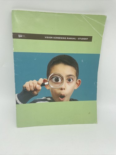 Texas Department Of State Health Services Vision Screening Manual Student
