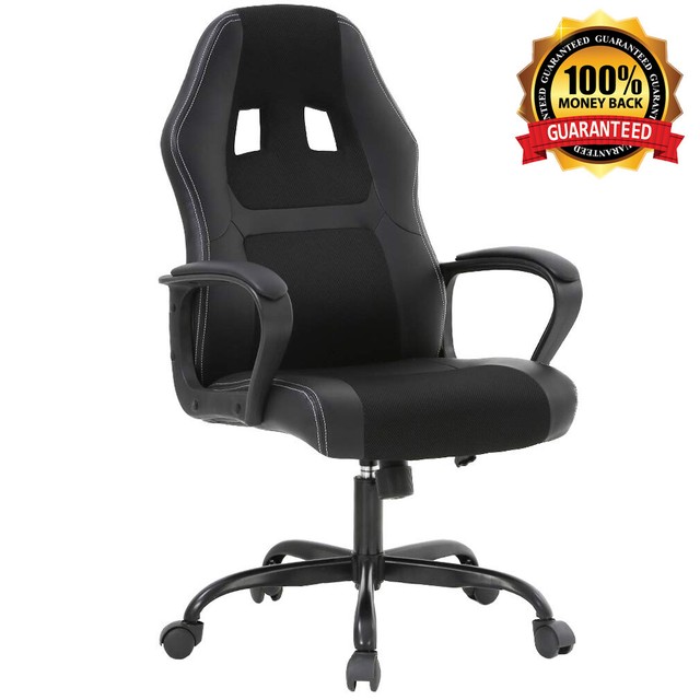 Noble Chairs Epic Real Leather Gaming Chair Black For Sale Online