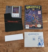 Gauntlet II (NES, 1990) Complete with Manual - Mint - Tested
