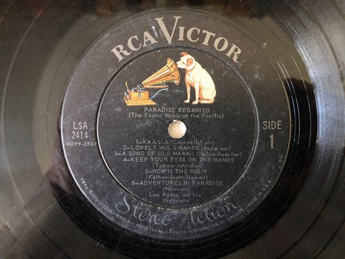 Leo Addeo & Orchestra PARADISE REGAINED Original 1961 RCA Victor LOW GRADE $1.00 - Picture 2 of 6
