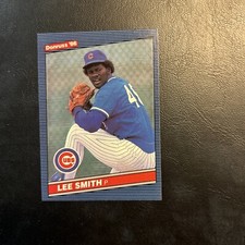 B28 1986 Donruss #144 Lee Smith, Chicago Cubs