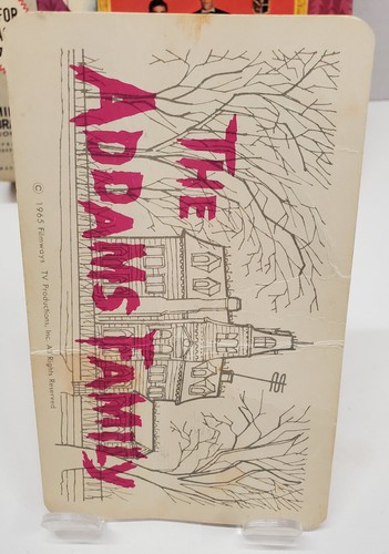 RARE ORIGINAL 1965 MILTON BRADLEY THE ADDAMS FAMILY CARD GAME *READ* - Picture 7 of 7