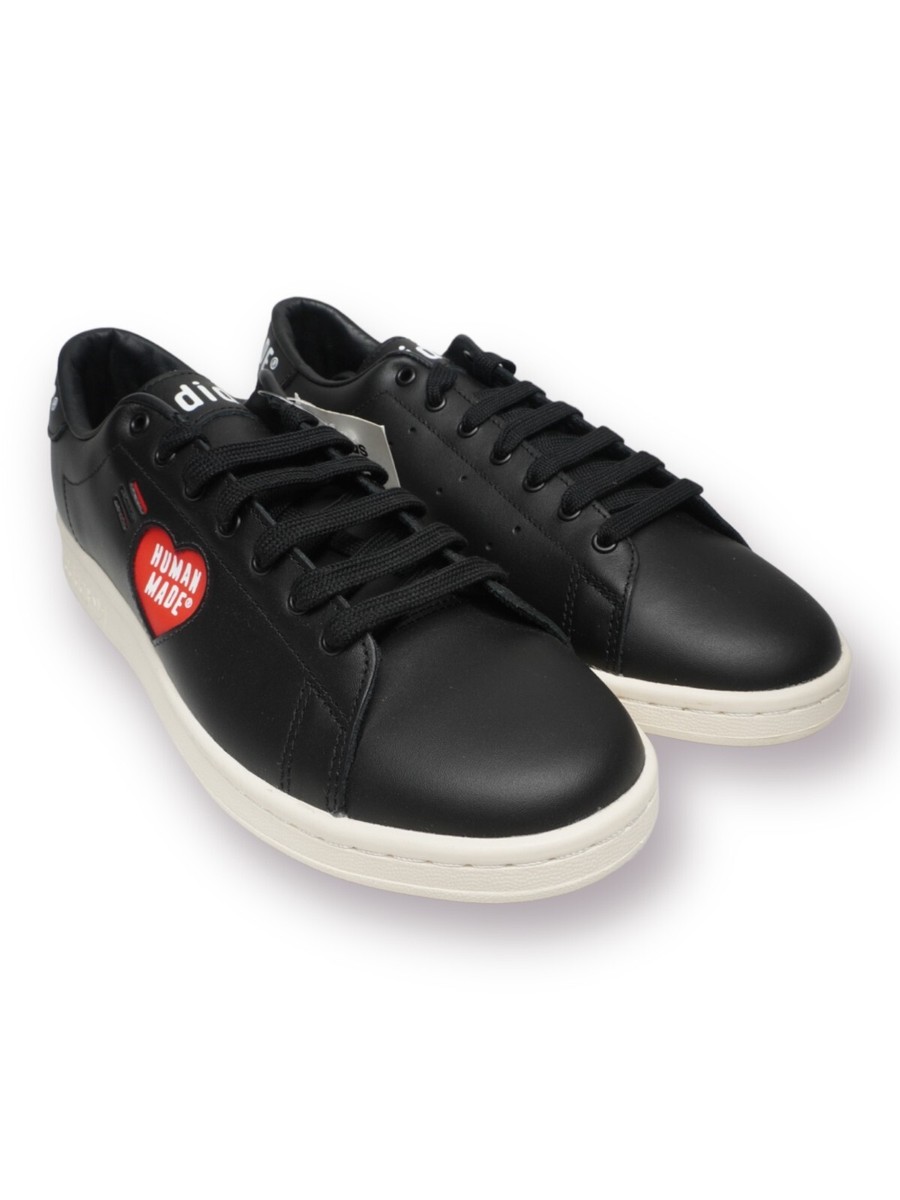adidas × Human Made Stan Smithブラック スニーカー Human Made x adidas Stan Smith 'Black' Size 8.5 | eBay