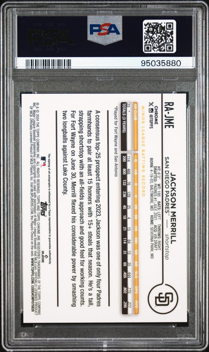 ティエリ アンリ Topps Chrome Refractor PSA 10 PSA 10 PAUL SKENES 2024 TOPPS CHROME UPDATE REFRACTOR #USC88