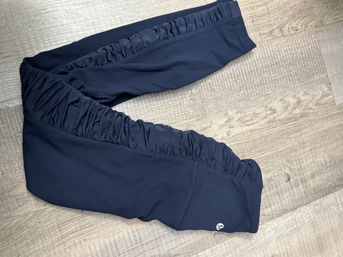Lululemon Align High Rise Pant Ruched” 24” True Navy Asia Fit S - Picture 6 of 8