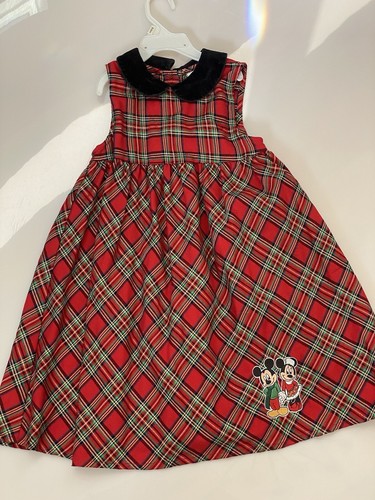 Christmas Dress, Disney, Classic Style. Size 4, Good Condition Wore Once