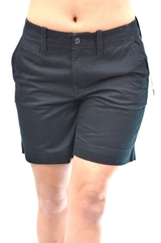 Lauren Ralph Lauren RLL Pantalón Corto Negro Frente Plano Bermudas Caminar Largo Corto 2 Nuevo Con Etiquetas - Imagen 2 de 8