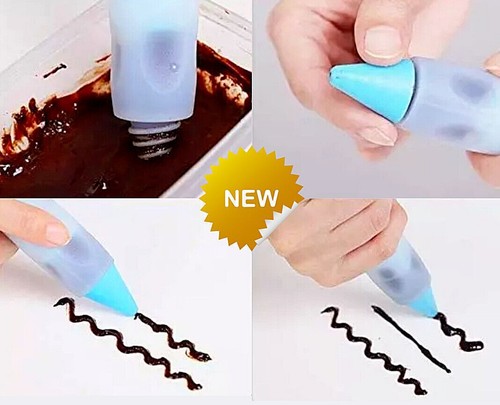 43 Pcs Cake Decorating Kit Set Tools Bags Piping Tips Pastry Icing Bags Nozzles - Picture 8 of 9