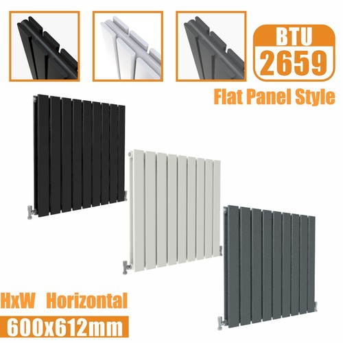 Designer Oval Column Flat Panel Radiator Horizontal Vertical Central Heating Rad - Picture 217 of 387