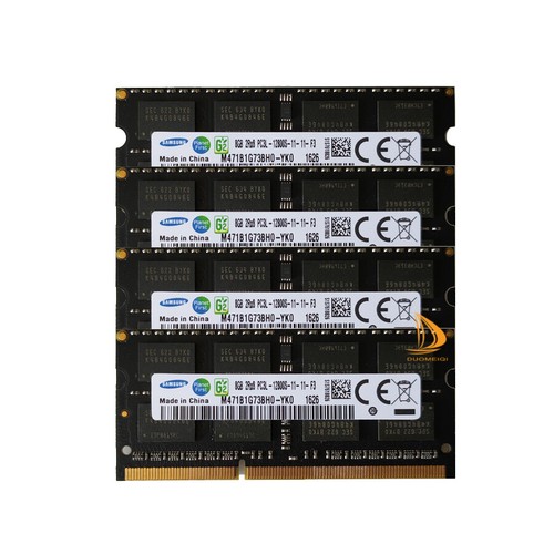 Samsung 4x 8GB 2RX8 DDR3 1600MHz PC3L-12800S 204PIN SODIMM Laptop RAM Memory#@ - Picture 5 of 7