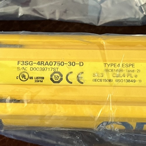 Omron F3SG-4RA0750-30 Safety Light Curtain Emitter & Receiver L & D SET 24VDC - Picture 7 of 22
