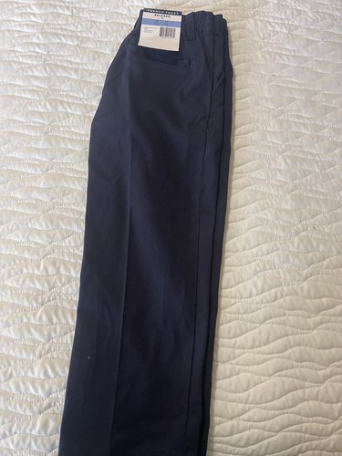 FRENCH TOAST BOY PANTS SIZE 5 UNIFORM NAVY PULL ON RELAX FIT SCHOOL* - Picture 3 of 3