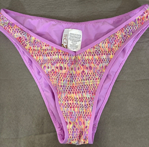 Becca Multicolored Crochet Bikini Top D / Bottoms L - Picture 3 of 6