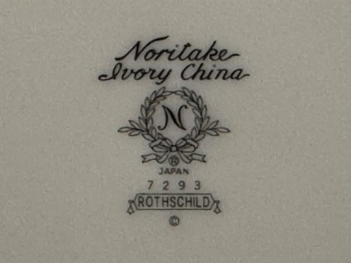 Noritake Ivory China 7293 ROTHSCHILD 9 5/8" Round Serving Bowl - Picture 9 of 9