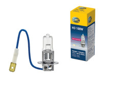 HELLA H3 100W High Wattage Series Halogen - Daytime Running Light Bulb.