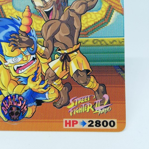81 DHALSIM Street Fighter Ⅲ ZERO II capcom game Card Arcade JAPAN GAME - Picture 4 of 10