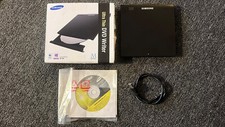 Samsung USB Ultra Slim Portable External DVD Writer Black SE-208
