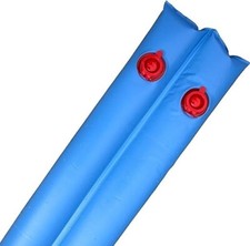 Double-Chamber 8-Foot Blue Winter Water Tube For Pool Cover Heavy Duty 20g