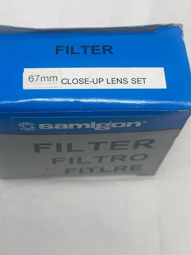 Juego de lentes macro de primer plano con filtro Samigon 67 mm +1 +2 +4 con estuche nuevo en caja - Imagen 7 de 9