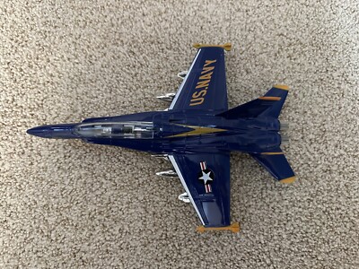 Vintage McDonnell Douglas FA18 Super Hornet Toy Replica - Die Cast Toy Plane