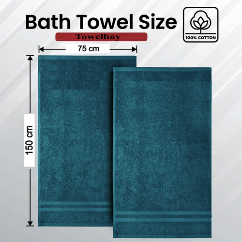 4X Large Jumbo Bath Sheet Towel 100% Egyptian Cotton Soft Big Bathroom Towel Set - Picture 15 of 55