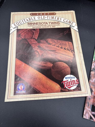 Minnesota Twins 1987 Yesteryear Buch Kalender Oldtimer Spielmappe +++ - Bild 9 von 14
