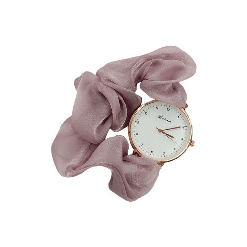 Creative Ribbon Watch Hairpin Hair-Ring Unique Fashion Quartz Watch New F4 - Picture 9 of 29