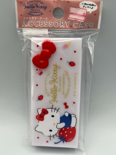 *New* Sanrio Daiso My Melody Hello Kitty Little Twin Stars Accessory Case  - Picture 2 of 19