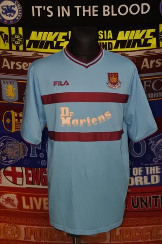 4/5 West Ham United adults XL 2001 away original football shirt jersey soccer - 第 1/7 張圖片