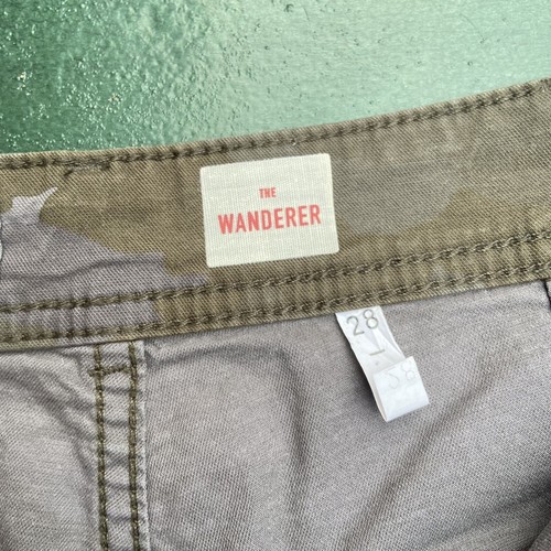 Anthropologie Wanderer Utility Trousers Women’s W30 L28 Camo Print Linen Blend - Picture 8 of 11