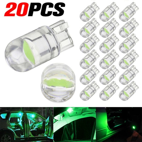 20x Car T10 LED COB Amber Wedge Interior Dome Map Reading Light Bulb W5W 168 194 - Picture 7 of 15